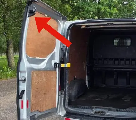 Ford Transit Custom Loading door lock BK21V43287AE