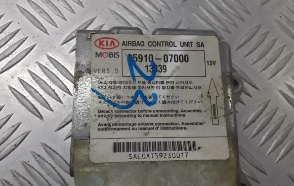 KIA Picanto Airbag control unit/module 95910-07000