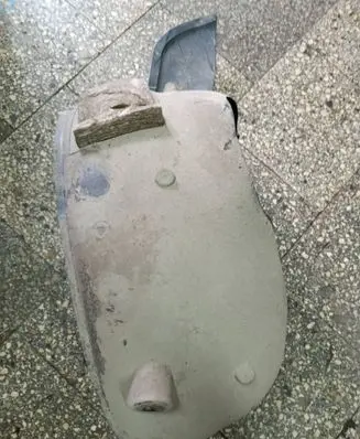 Rear arch fender liner splash guards