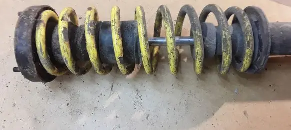 BMW 5 E39 Rear shock absorber with coil spring 