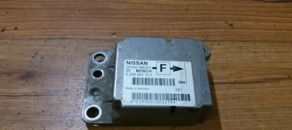 Nissan Almera N16 Airbag control unit/module 0285001317 285565m303