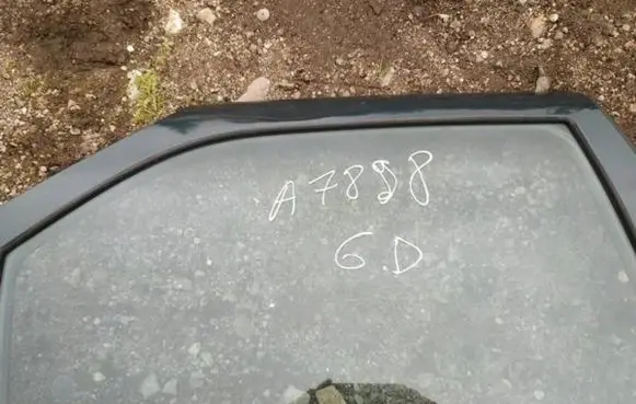 Citroen Xsara Rear door window glass