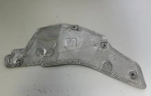 Audi A7 S7 4G Heat shield in engine bay 4G0804162