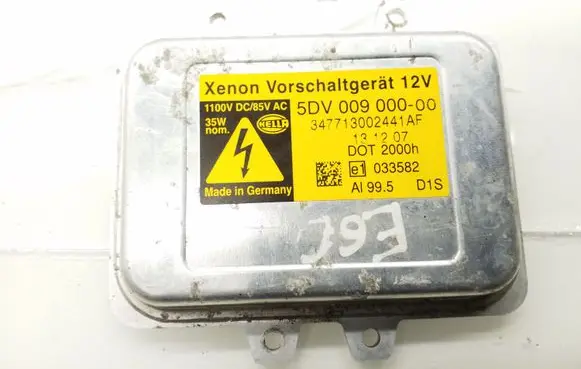 BMW 5 E60 E61 Headlight ballast module Xenon 5DV00900000