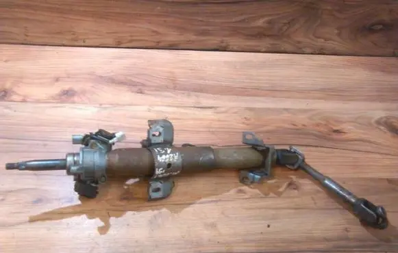Steering wheel axle