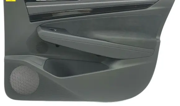 Front door card panel trim
