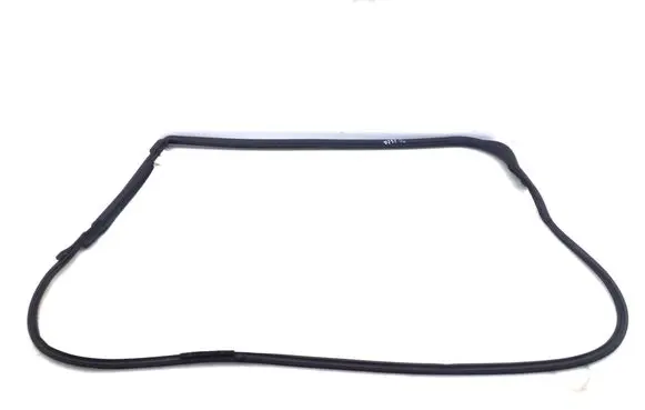 Rubber seal rear door
