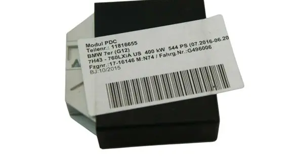 BMW 5 G30 G31 Parking PDC control unit/module 66209418458 9418458