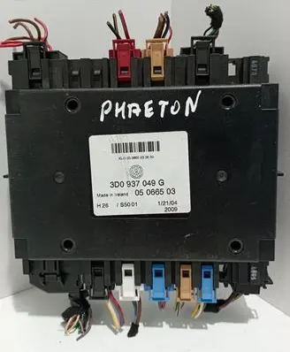 Volkswagen Phaeton Comfort/convenience module 3D0937049G 05066503