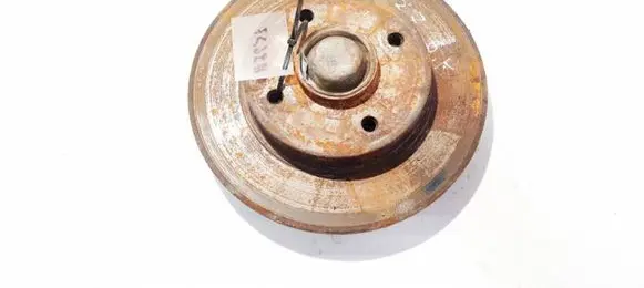 Peugeot 308 Rear brake disc neventiliuojamas