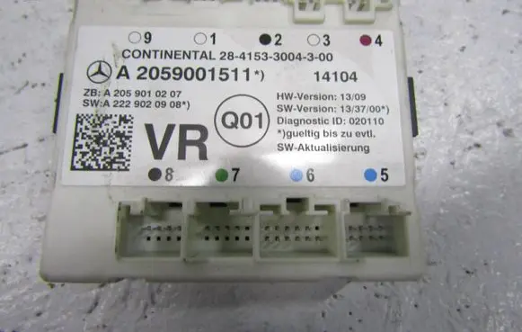 Mercedes-Benz C W205 Other control units/modules A2059001511