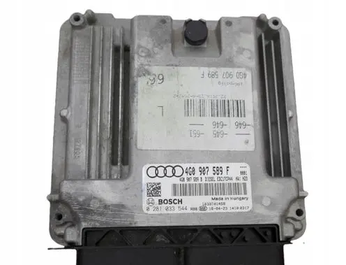 Audi A6 C7 Engine control unit/module 4G0907589F