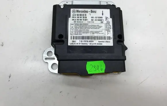 Mercedes-Benz ML W166 Airbag control unit/module A1669000220 A1669027609