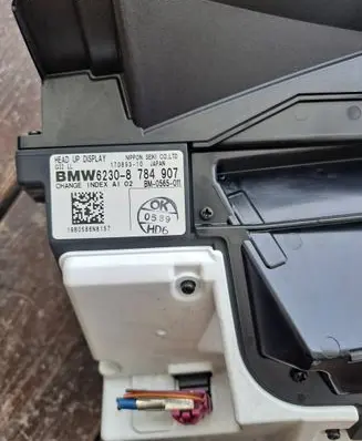 BMW 6 G32 Gran Turismo Head up display screen 170893