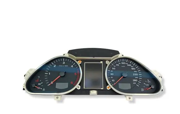 Audi A6 S6 C6 4F Speedometer (instrument cluster) 4F0920931F 4F0910930A 5550007301
