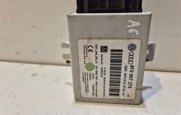 Audi A6 S6 C6 4F Tire pressure control unit 4F0907273 4F0910273A