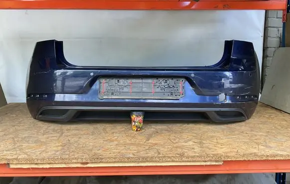 Volkswagen Golf VII Rear bumper 5G6807421BK 55D302216 5G6807568