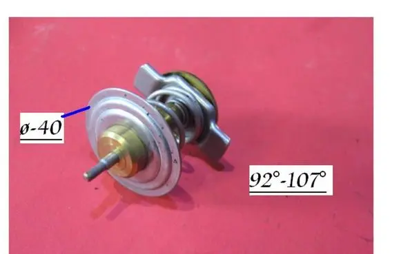 Opel Zafira A Thermostat WAHLER92107