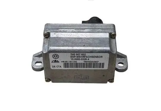 Volkswagen Touareg I ESP acceleration yaw rate sensor 7H0907652