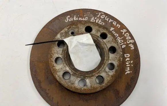 Volkswagen Touran I Rear brake disc 1K0615601AC
