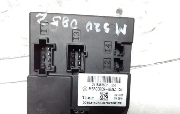 Mercedes-Benz CLS C219 Comfort/convenience module 2115458532 211545853205