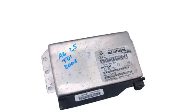 Audi A6 S6 C5 4B Gearbox control unit/module 4B0927156DK ZF6058006219 0260002702