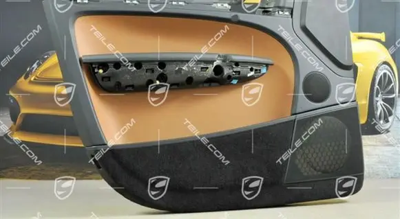 Porsche Cayenne (9PA) Front door card panel trim 95555513331ZJA