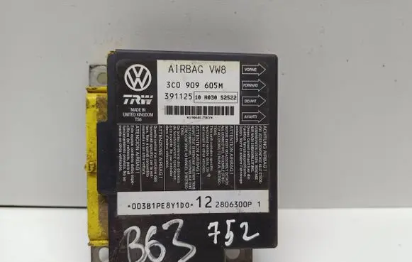 Volkswagen Passat Alltrack Airbag control unit/module 3C0909605M 391125