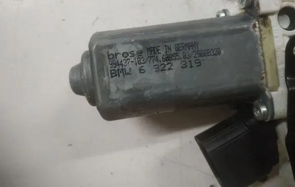 BMW 5 E60 E61 Rear door window regulator with motor 977976XXX