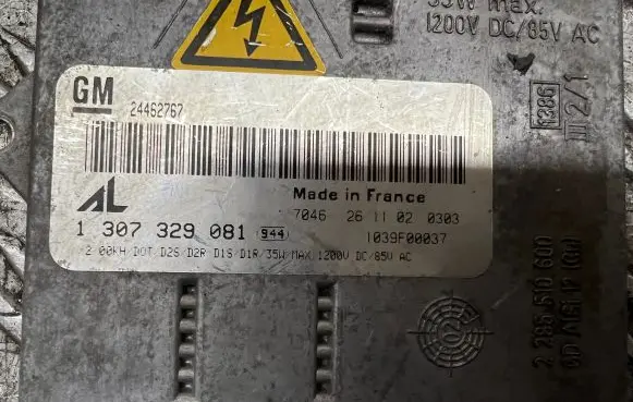 Xenon control unit/module