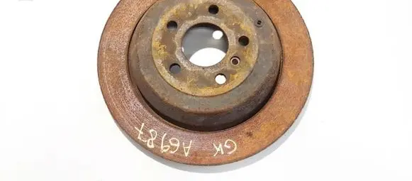 Mercedes-Benz R W251 Rear brake disc neventiliuojamas