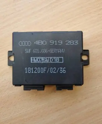 Audi A6 S6 C5 4B Parking PDC control unit/module 4B0919283 181200F 601686