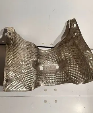 Audi A4 S4 B6 8E 8H Exhaust heat shield 8E0804160F