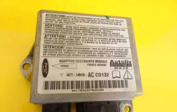 Ford Mondeo Mk III Airbag control unit/module 4S7T-14B056-AC 4S7T14B056AC
