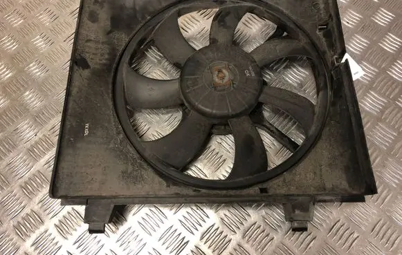 Electric radiator cooling fan
