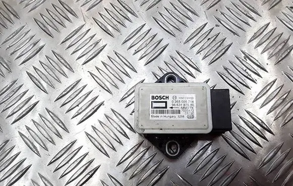 Peugeot 308 ESP acceleration yaw rate sensor 9663187680 0265005714