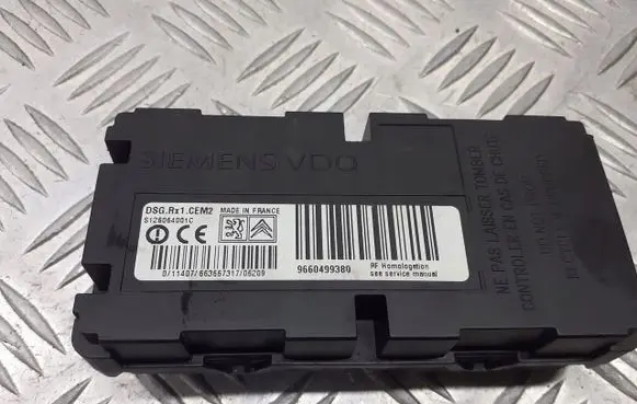 Citroen C5 Tire pressure control unit 9660499380