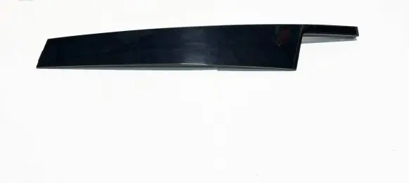 Front door glass trim molding