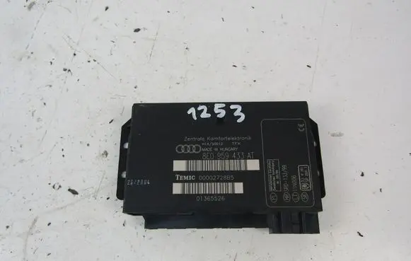 Audi A4 S4 B6 8E 8H Central body control module 8E0959433AT