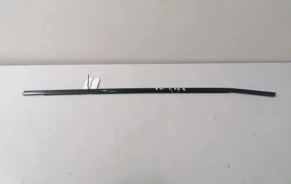 Front door glass trim molding