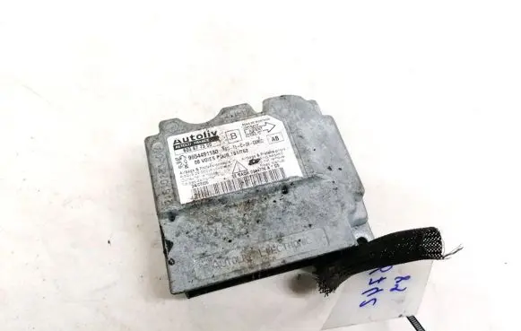 Peugeot 307 Airbag control unit/module 9654491180 606877300