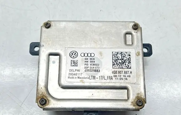 Volkswagen PASSAT B8 Headlight ballast module Xenon 4G0907697H 28548117 499329883