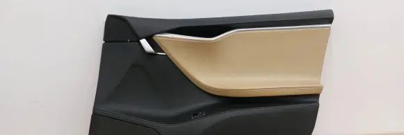 Front door card panel trim