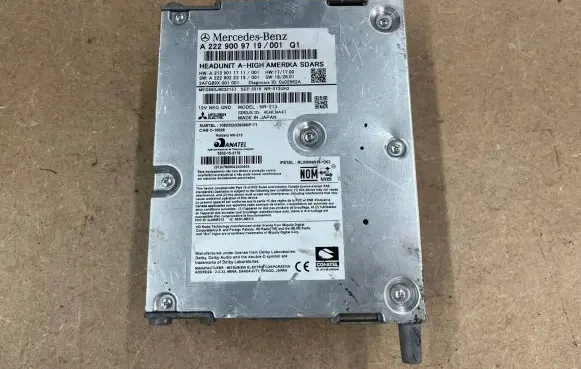 Mercedes-Benz C W205 HiFi Audio sound control unit A2229009719 A2139011711 A2229022319
