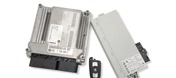BMW 3 E90 E91 Engine ECU kit and lock set 6981416 61356981416 0281012754