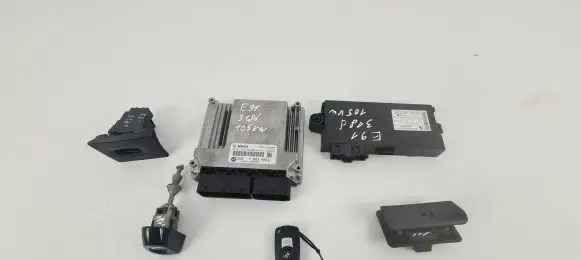Engine ECU kit and lock set