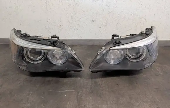 BMW 5 E60 E61 Headlights/headlamps set 7177733 7177734 1ZS00945101