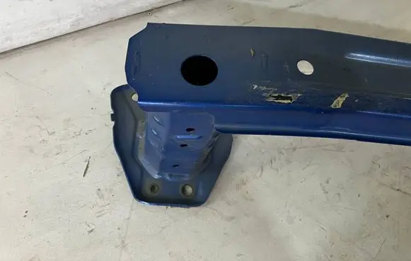 Rear bumper support beam