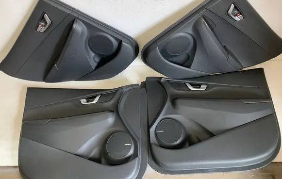 Hyundai Kona I Door card panel trim set 3471201 081410 82301D0100TUH