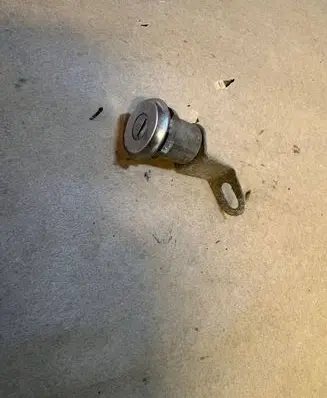 Chevrolet Corvette Coupe door lock (next to the handle) 